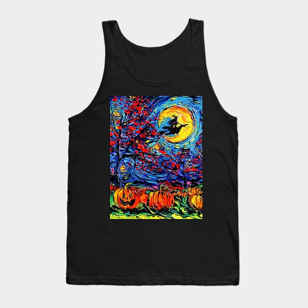 Starry Halloween Tank Top by sagittariusgallery